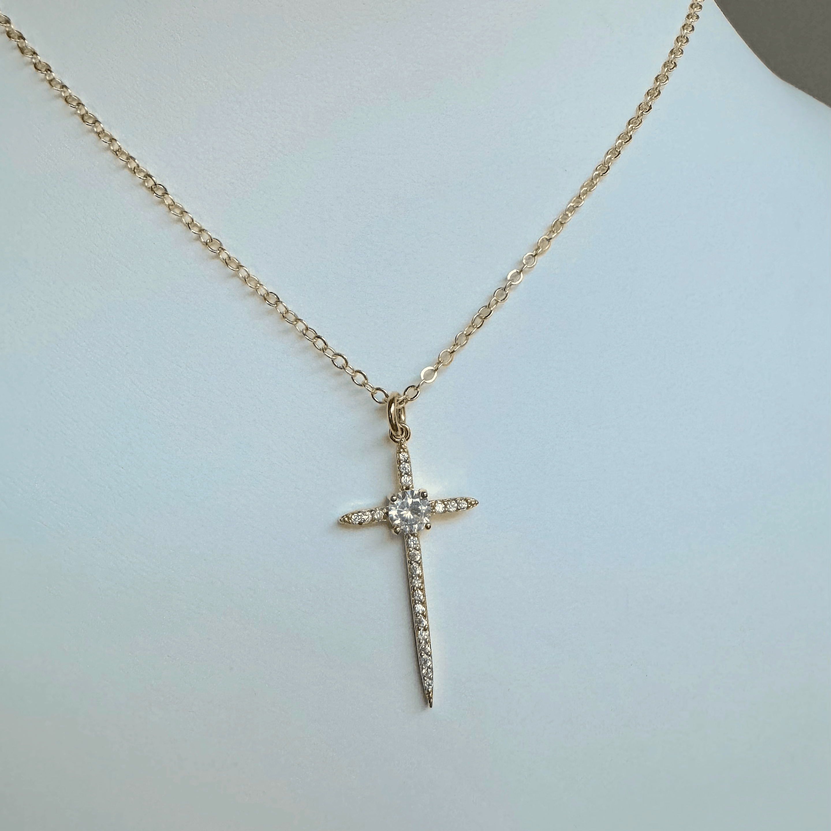 luxe north star necklace