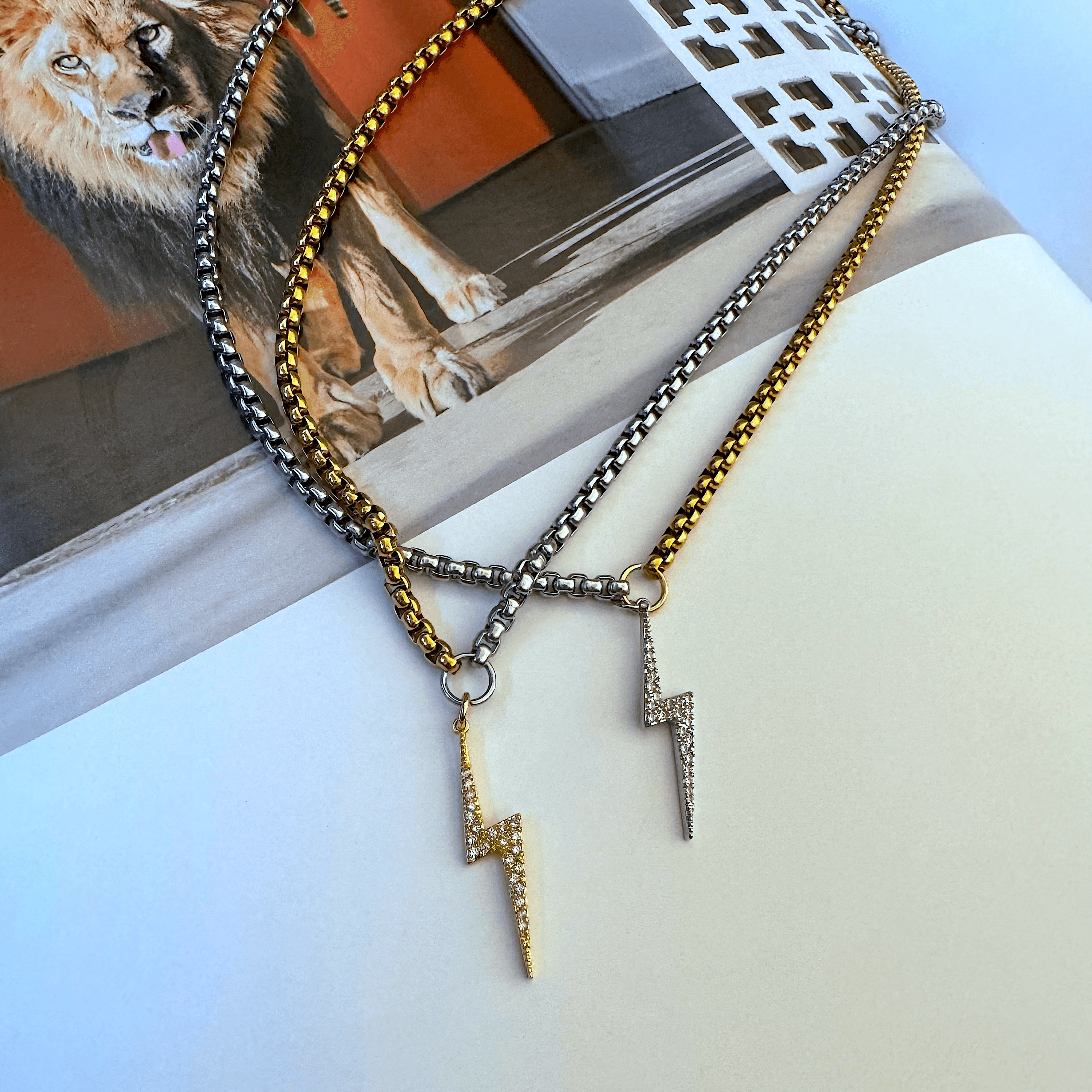 thunderbolt necklaces