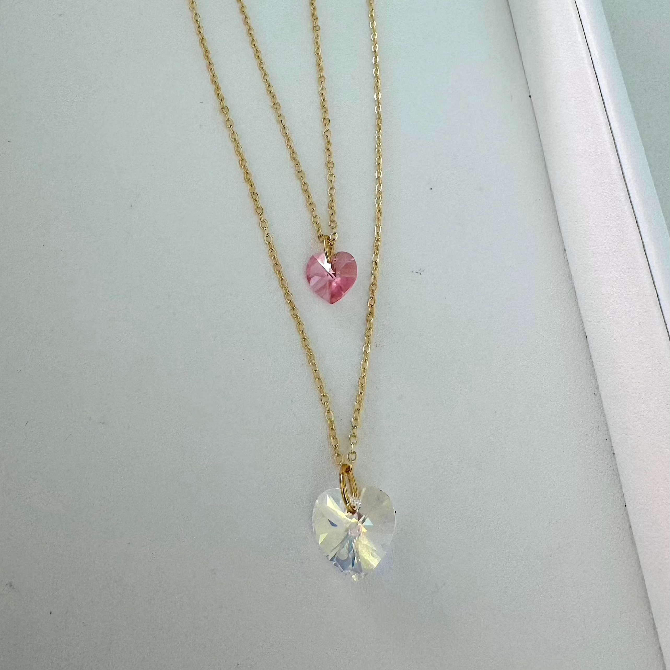 ethereal hearts necklaces