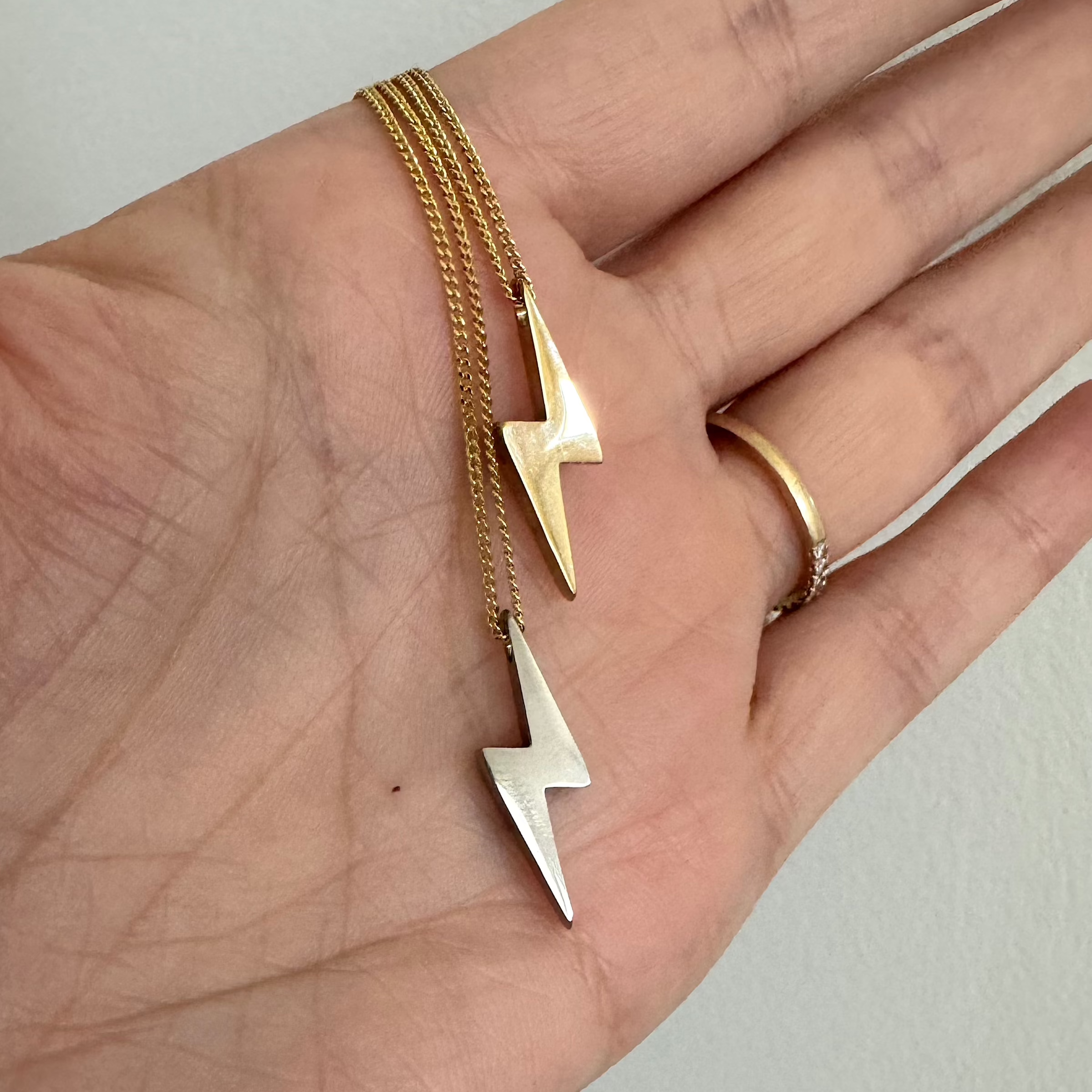 zeus bolt necklace