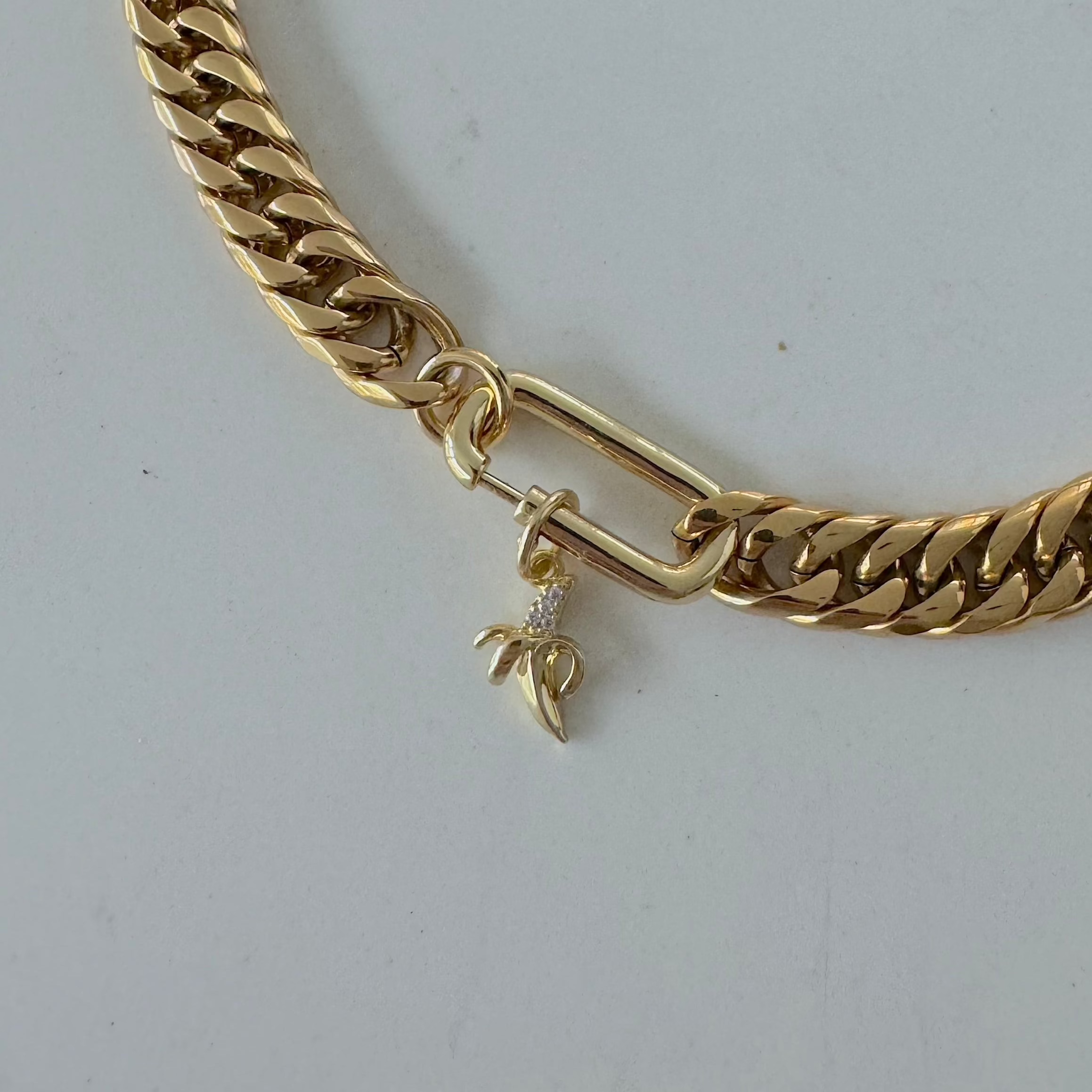 st tropez bracelet with banana charm